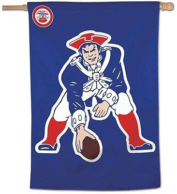 #ad New England Patriots AFL Retro Logo Premium 28x40 Inch Banner Outdoor House...