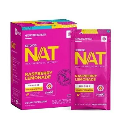 #ad Pruvit NAT KETO OS Raspberry Lemonade Charged 20 packs Free Shipping