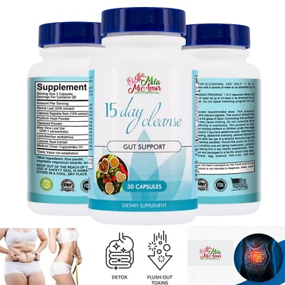 #ad Gut and Colon Support 15 Day Cleanse Colon cleansing Brand new and unopened