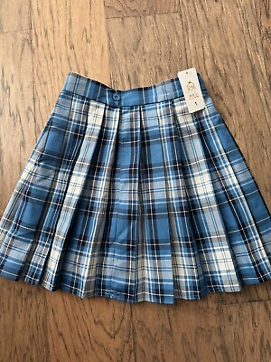 #ad Vintage y2K hugs and sunshine pleated mini skirt NWT size xs teachercore