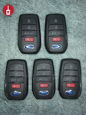 #ad OEM Subaru Lot x5 Smart Keyless Entry Remotes 4 Button *HYQ14FBX* IC: 1551A