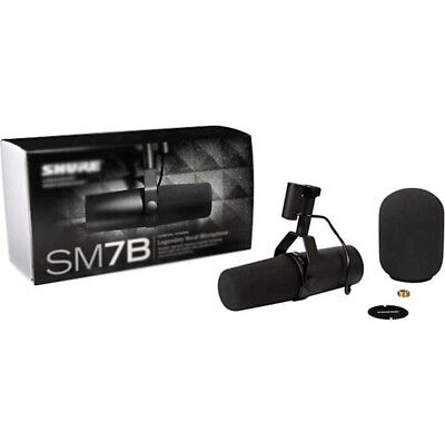 #ad NEW SM7B Vocal Broadcast Microphone Cardioid Dynamic US Fast Shipping