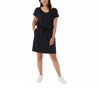 #ad 32 Degrees Cool Ladies#x27; Soft Lux Dress Black M