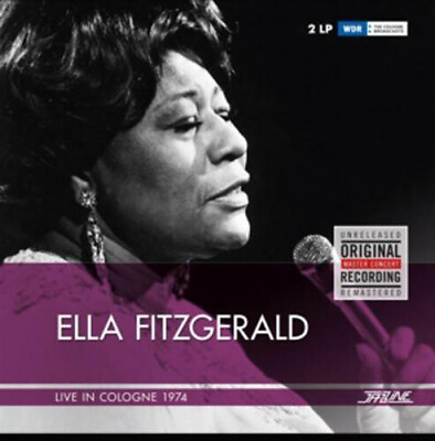 #ad Ella Fitzgerald Live In Cologne 1974 New CD