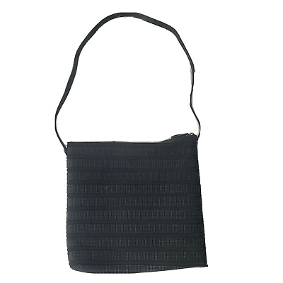 #ad Urban Oxide Crossbody Handbag Rubber Textured Pebbled Messenger Purse Zipper
