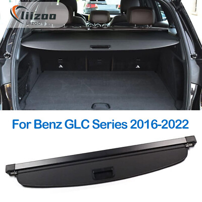 #ad For Benz GLC Series 2016 22 Cargo Cover Rear Trunk Privacy Cover Shielding Shade