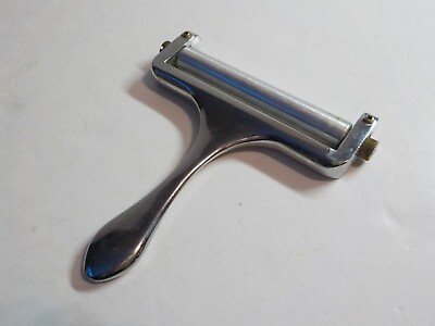 #ad Vintage Heavy Duty Adjustable Cheese Slicer Wire Cutter