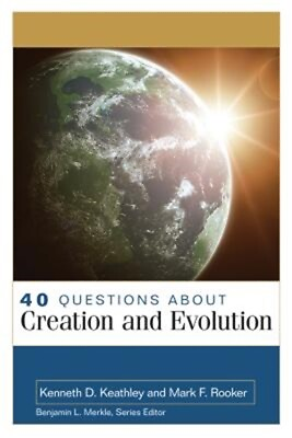 #ad 40 Questions about Creation and Evolution Paperback or Softback