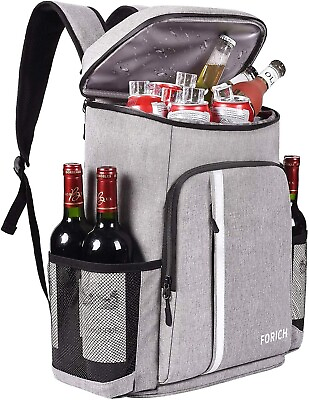 #ad FORICH Backpack Cooler Leakproof Insulated Waterproof Backpack Cooler Bag Light