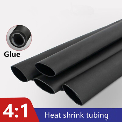 #ad Heat Shrink Tube 4:1 ratio Dual Wall Adhesive Glue Marine lot HeatShrinkBuddy