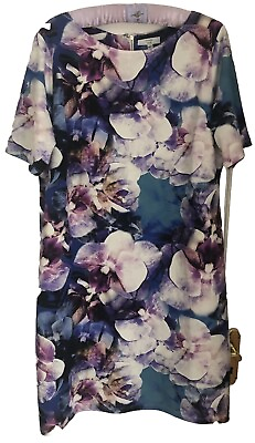 #ad Clothes Women#x27;s Clothing Dresses: Joanna Hope Floral Shift Dress Size 20.