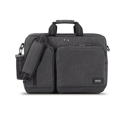 #ad Laptop Briefcase Backpack Hybrid Notebook Messenger Case Bag Travel Business US