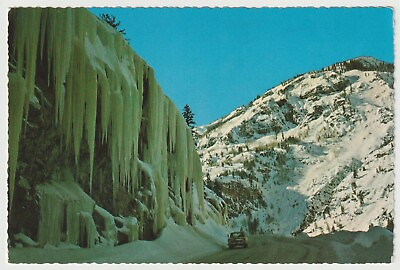#ad Along The Million Dollar Highway in Winter Colorado Vintage Postcard Unposted