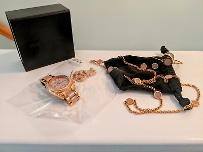 #ad Michael Kors rose gold collection