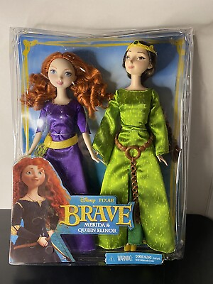 #ad Disney Pixar Brave Merida amp; Queen Elinor Doll Set NEW SEE DETAILS