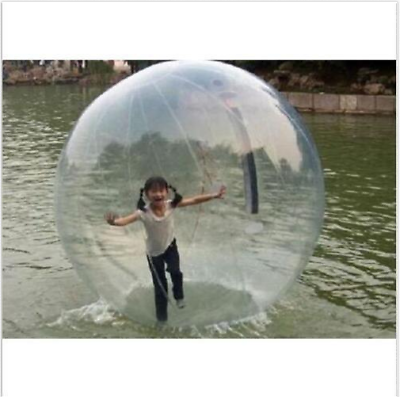 #ad 2m Water Walking Roll Ball Ball Inflatable Zorb Ball Soccer Bubble PVC