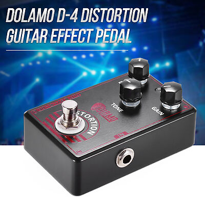 #ad High Gain Distortion Guitar Effect Pedal British Effect Pedal Alloy Casing Z4B5