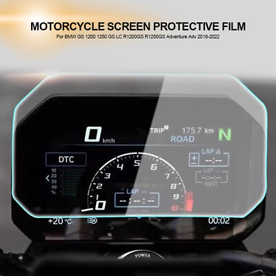 #ad 1Pc Motorcycle Instrument Film Screen Protector Scratch Protection for BMW GS LC