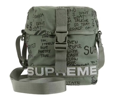 #ad #ad Supreme Military Field Side Bag Gonz Olive SS23 Supreme New York 2023 Brand New