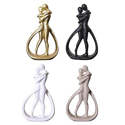 #ad Couple Statue Resin Couple Figurine for Entrance Cabinet Wedding Home Decor
