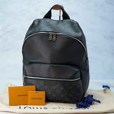 #ad LOUIS VUITTON Eclipse Backpack Monogram bag M43186 B 60 Rank S