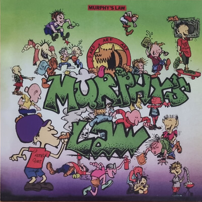 #ad Murphy#x27;s Law – Murphy#x27;s Law Red LP Vinyl Record NEW Sealed Hardcore Punk