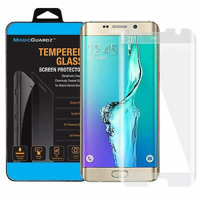 #ad Full Cover Tempered Glass Curved Screen Protector for Samsung Galaxy S7 Edge
