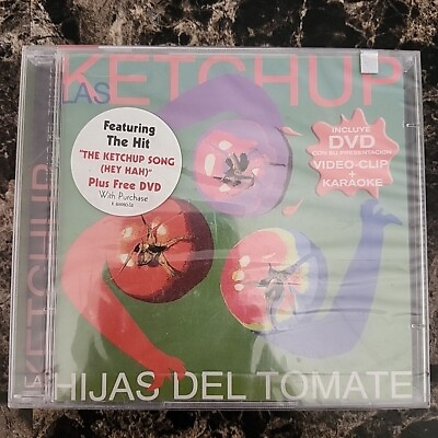 #ad *NUEVO Y ORIGINAL* LAS KETCHUP Hijas del Tomate Asereje CD DVD Set Karaoke