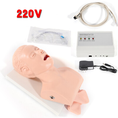 #ad Adult Teaching Model Lab Intubation Manikin Airway Management Trainer PVC Model