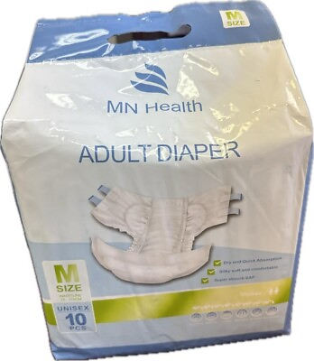 #ad Premium Adult Diapers Ultimate Comfort and Protection Size M 10 pcs per pack