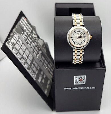 #ad Tissot Bellissima Swiss Quartz Silver Dial Ladies Watch T126.010.22.013.01