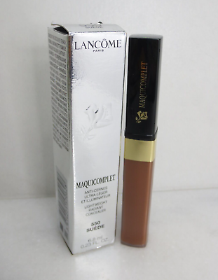 #ad LANCOME MAQUICOMPLET LIGHTWEIGHT RADIANT CONCEALER 550 SUEDE 0.23 OZ BOXED