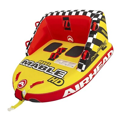 #ad Airhead AHMH 2224 Big Mable HD 2 Person Towable Boating Tube