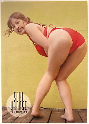 #ad Saki Yanase vol.2 Trading Card complete Bikini Girl JAPANESE IDOL 12