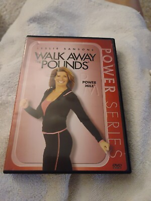 #ad Leslie Sansone Walk Away the Pounds Power Mile DVD Power Series Exercise