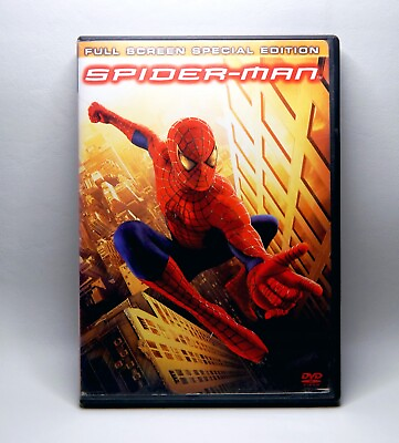 #ad Spider Man DVD 2002 2 Disc Set Full Screen Special Edition