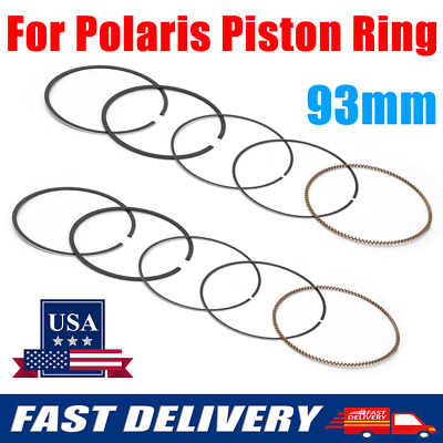 #ad 10PCS For Polaris RZR 900 RZR 4 900 2011 2014 Standard Bore 93mm Piston Rings