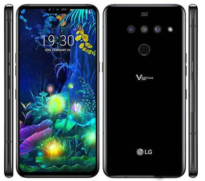 #ad LG V50 ThinQ 5G 128GB Black Verizon amp; Unlocked Android LTE Smartphone **