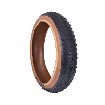 #ad 20 x 3.0 Inch Fat Bike Tire Rubber Bike Folding Tires Snow Beach Q5K7