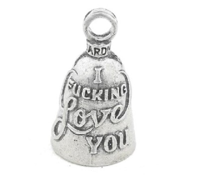 #ad I F ING LOVE YOU Guardian® Bell Motorcycle FITS Harley Gremlin Biker Gift dyna