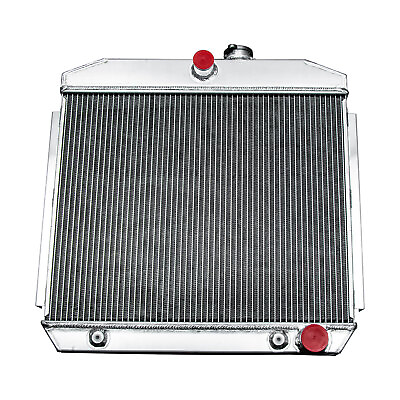 #ad Aluminum 3 Rows Radiator Fit For 1955 1957 Chevy Bel Air Nomad 210 4.3L DP*