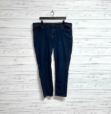 #ad Cello jeans plus size 22 skinny blue dark wash stretch high rise