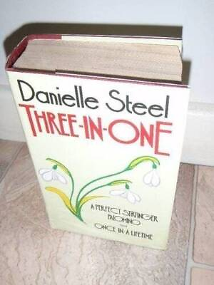 #ad Danielle Steel: Three in One Hardcover By Steel Danielle GOOD