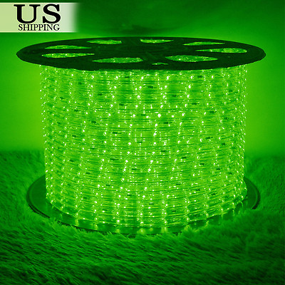 #ad 50 150 100 300ft LED Rope Light Outdoor Waterproof Christmas String Lighting