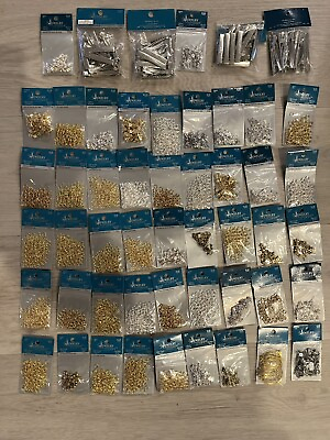 #ad Jewelry Making Supplies amp; Hardware 51 Bags. Rings. 14k. 18k Gold amp; Silver Plated