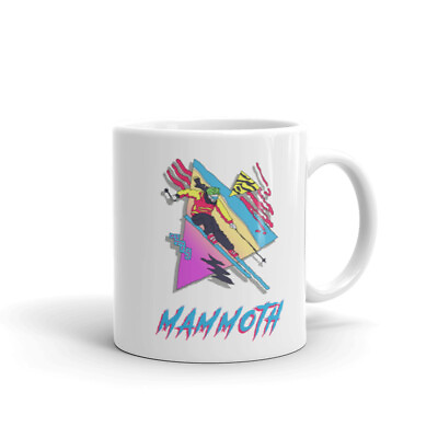 #ad Skiing Mug Mammoth Mountain Ski Mug Gift For Skiers Retro Gift California