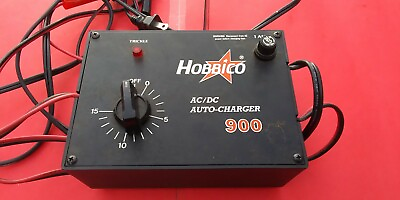 #ad Vintage Hobbico AC DC Battery Charger 900 for Associated gold pan Losi RC car
