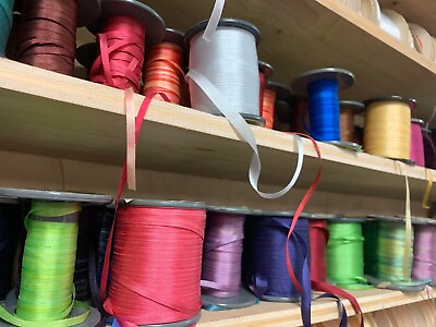 #ad Pure Silk Ribbon 4mm 1 8quot; Wide Choose Colors From List