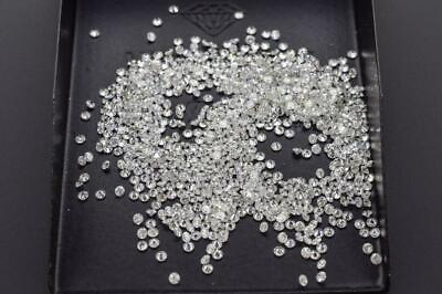 #ad Loose 100 PCS Lots Small Setting Stone 0.50 Ct Natural Diamonds F SI1 Clarity