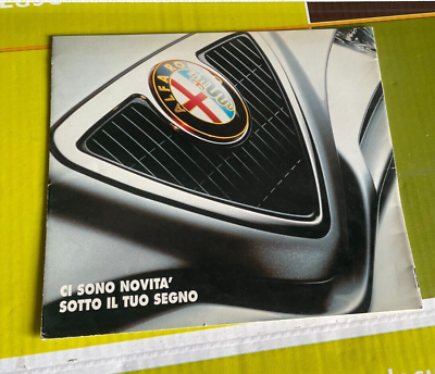 #ad Alfa romeo Alfa 145 Alfa 146 1.6 1.8 Ts Twin Spark 16V jtd Leaflet Brochure
